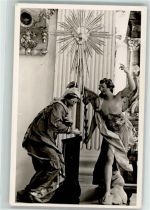 83626 W8155 Weyarn Foto AK Kirche Ort handschriftlich