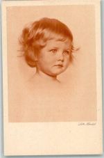 Aus der Mappe Kinderköpfe dritte Sammlung Verlag Waldemar Heldt Herrlich, Lotte Künstlerkarte