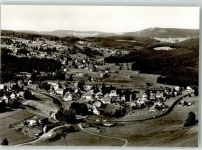 79868 W7828 Altglashütten , Schwarzw Foto AK mit Kirche St. Wendelin Fotograf Faller