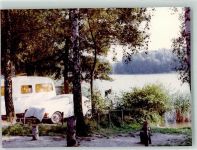 23883 W2419 Salem b Ratzeburg FOTO KEINE AK Campingplatz Auto Ort handschriftlich Foto Original aus Archiv eines Ansichtskartenverlags