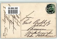 Passepartout Birkenzweige Pfingsten Maikäfer 1910
