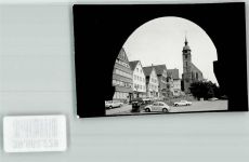 71032 W7030 Böblingen FOTO KEINE AK Kirche Auto Tor Ort handschriftlich Foto Original aus Archiv eines Ansichtskartenverlags