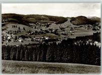 79868 W7828 Altglashütten , Schwarzw Foto AK mit Kirche St. Wendelin Fotograf Faller