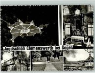 49751 W4475 Sögel Foto AK Jagdschloss Clemenswerth