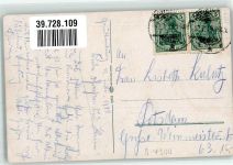 06484 O4300 Quedlinburg 1919 - Schloss Blumen