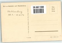 01773 O8242 Oberbärenburg Foto AK Waldblick