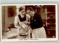 Walter Slezak u. Andre Mattoni Verlag Ross 1027/1 Filmverlag UfA