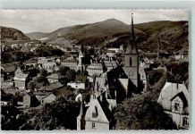 55601 W6570 Kirn , Nahe Foto AK Kath. Kirche Ev. Kirche