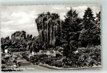 47798 W4150 Krefeld Foto AK Botanischer Garten