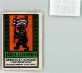 97350 W8717 Mainbernheim Vignette Bären-Lebkuchen Gebrüder Schmidt Lebkuchenfabrik