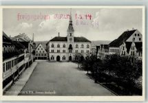 85276 W8068 Pfaffenhofen a d Ilm Gebrauchsspuren Stadtplatz Foto AK
