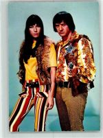 Cher and Sonny Schlagersänger Foto AK
