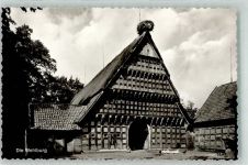 49635 W4574 Badbergen - Die Wehlburg Gänse Ort handschriftlich