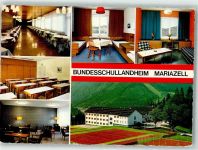 8630 Mariazell Foto AK Bundesschullandheim Innen-und Aussenansicht