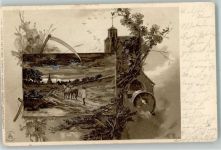 Mondschein Serie XII 99115 Winkler & Schorn 1900 Lithographie