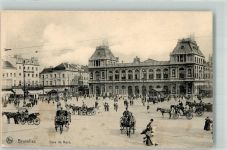 Brüssel Bruxelles - Bahnhof Kutsche