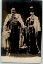 König Eduard VII und Königin Alexandra Adel England