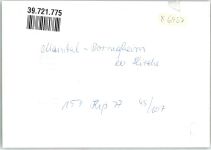 63477 W6457 Dörnigheim FOTO KEINE AK Ev. Kirche Ort handschrfitlich Foto Original aus Archiv eines Ansichtskartenverlags