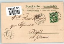 Liebespaar Jugendstil 1902 Mondschein