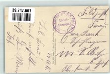 52310 Vieville 1915 - Soldat am Grab Briefstempel Bayr. Ers. Div. Inf. -Mun. -Kol. 3 E