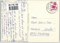 78628 W7212 Deißlingen , Neckar - St. Laurentius Kirche Ev. Kirche Schule