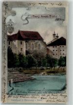 Pisek Pisek 1902 Lithographie Burg
