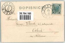 Pisek Pisek 1902 Lithographie Burg