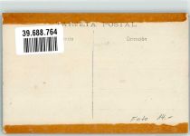 Mussetta Kopftuch aus Spitzen handkoloriert Trachten Spanien Foto AK