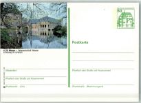47652 W4179 Weeze Ganzsache Wasserschloss Wissen