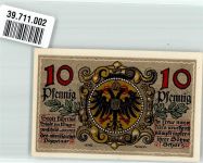86609 W8850 Donauwörth Notgeldschein 10 Pfennig