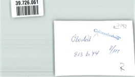 72270 W7292 Obertal , Kr Freudenstadt FOTO KEINE AK Foto Original aus Archiv eines Ansichtskartenverlags Ort handschriftlich