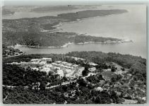 Arbe Rab 1965 Foto AK Fliegeraufnahme