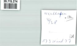 58239 W5840 Westhofen , Westf FOTO KEINE AK Straße Auto Geschäft Ort handschriftlich Foto Original aus Archiv eines Ansichtskartenverlags