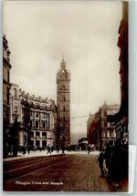 Glasgow Foto AK Cross and Steeple