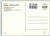 48249 W4408 Dülmen Foto AK Hotel Große Teichsmühle Gastraum Bar Holz