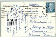 Barcelona 1960 - Avida de la Catedral Auto