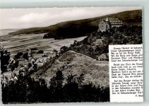 32816 W4938 Schieder-Schwalenberg Foto AK Burg Gedicht