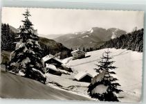 83727 W8162 Spitzingsee Foto AK Winter Gasthaus Igler