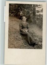 79244 W7816 Münstertal , Schwarzwald Privatfoto AK Portrait Frau Ort handschriftlich