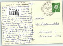 88410 W7954 Bad Wurzach 1961 - Sanatorium