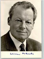 Faksimile Unterschrift Brandt, Willy