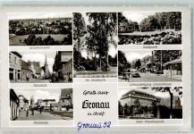 48599 W4432 Gronau Westf. Foto AK neustrasse Grenze Glanerbrücke Krankenhaus