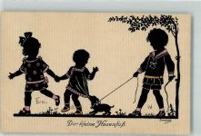Dackel Kinder Der kleine Hasenfuß Kaskeline, F. 1924