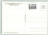 88633 W7799 Heiligenberg , Baden Foto AK Schloss Kapelle Kirche Hochaltar