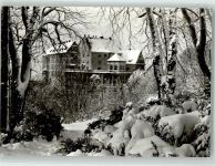 88633 W7799 Heiligenberg , Baden Foto AK Schloss Winter