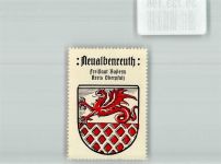 95698 W8591 Neualbenreuth Vignette Wappenmarke Kaffee Hag