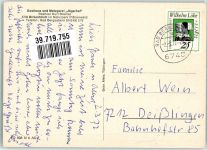 76887 W6749 Birkenhördt 1972 Foto AK Gasthaus Jägerhof