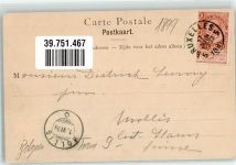 Brüssel Bruxelles 1899 - Pferdestraßenbahn Boulevard Anepach