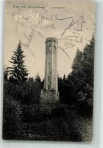 67814 W6765 Dannenfels , Pfalz 1908 - Aussichtsturm Ludwigsturm Donnersberg