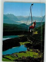 82431 W8111 Walchensee , Oberbay - Herzogstandbahn Walchenseer Berge Sessellift